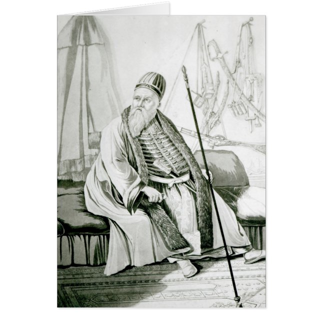 Portret van Ali Pasha van Yannina (Voorkant)