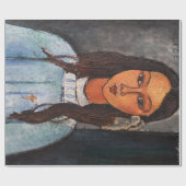 Portret van Alice, Modigliani Cadeaupapier (Vlak)