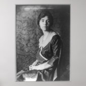 Portret van Alice Paul Poster (Voorkant)