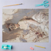 Portret van Alice Regnault (Vrouw Beauty) Tissuepapier (Craft)