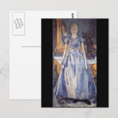 Portret van Alice Sethe door Theo Van Rysselberghe Briefkaart (Voorkant / Achterkant)