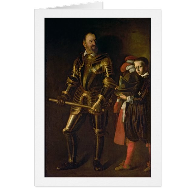 Portret van Alof de Wignacourt, grootmeester van d (Voorkant)