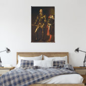 Portret van Alof de Wignacourt, grootmeester van d Canvas Afdruk (Insitu (Slaapkamer))