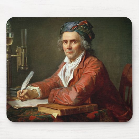 Portret van Alphonse Leroy, 1783 Muismat (Voorkant)