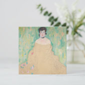 Portret van Amalie Zuckerkandl door Gustav Klimt (Staand voorkant)