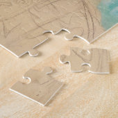 Portret van Amalie Zuckerkandl door Gustav Klimt Legpuzzel (Zijkant)