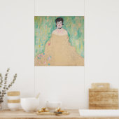Portret van Amalie Zuckerkandl door Gustav Klimt Poster (Keuken)