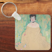 Portret van Amalie Zuckerkandl door Gustav Klimt Sleutelhanger (Voorkant)