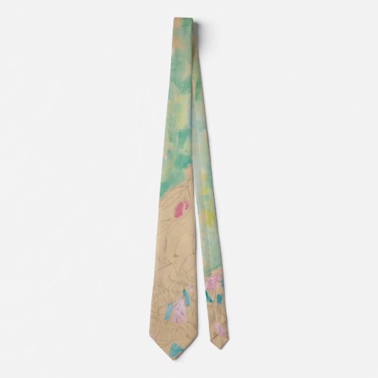 Portret van Amalie Zuckerkandl door Gustav Klimt Stropdas (Voorkant)