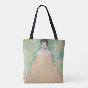 Portret van Amalie Zuckerkandl door Gustav Klimt Tote Bag