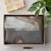 Portret van Amelie-Justine en Charles Pontois Tissuepapier (Geschenk)