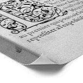 Portret van Amerigo Vespucci Poster (Hoek)