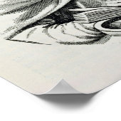 Portret van Amerigo Vespucci Poster (Hoek)