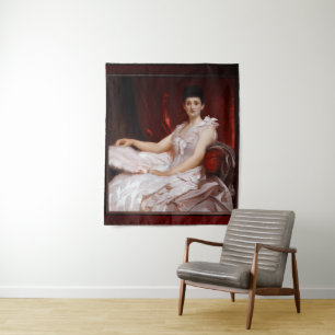 Portret van Amy Augusta, Lady Coleridge Wandkleed