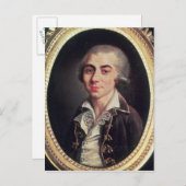 Portret van Andre Chenier Briefkaart (Voorkant / Achterkant)