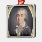 Portret van Andre Chenier Metalen Ornament (Links)