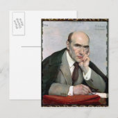 Portret van Andre Gide 1924 Briefkaart (Voorkant / Achterkant)