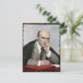 Portret van Andre Gide 1924 Briefkaart (Staand voorkant)