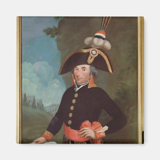 Portret van Andre Massena Magneet (Voorkant)