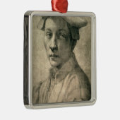 Portret van Andrea Quaratesi, c.1532 Metalen Ornament (Rechts)