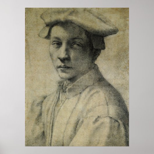 Portret van Andrea Quaratesi door Michelangelo Poster (Voorkant)