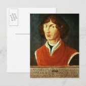 Portret van Andreus Nikolaus Copernicus 1575 Briefkaart (Voorkant / Achterkant)