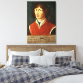Portret van Andreus Nikolaus Copernicus 1575 Canvas Afdruk (Insitu (Slaapkamer))