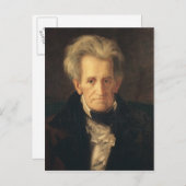 Portret van Andrew Jackson Briefkaart (Voorkant / Achterkant)