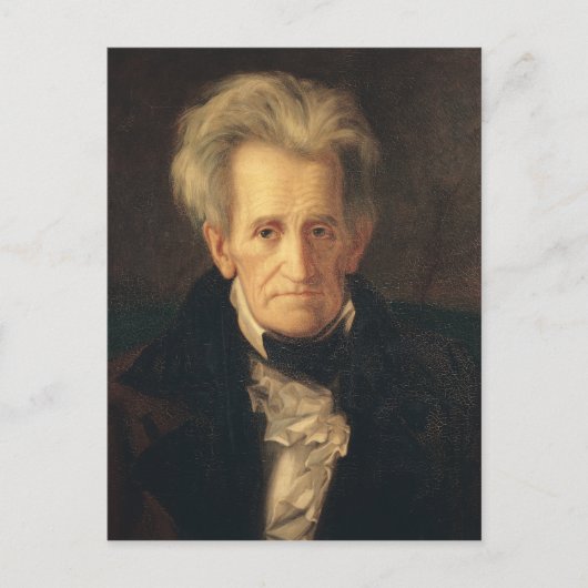 Portret van Andrew Jackson Briefkaart (Voorkant)
