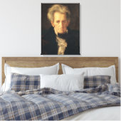 Portret van Andrew Jackson Canvas Afdruk (Insitu (Slaapkamer))