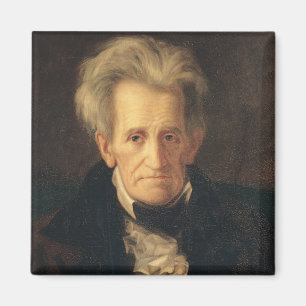 Portret van Andrew Jackson Magneet