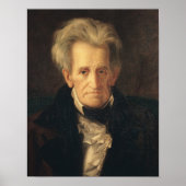 Portret van Andrew Jackson Poster (Voorkant)