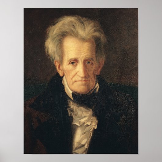 Portret van Andrew Jackson Poster (Voorkant)