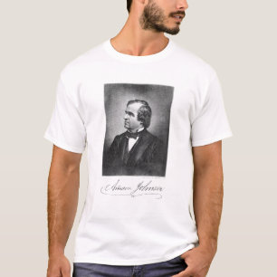 Portret van Andrew Johnson T-shirt