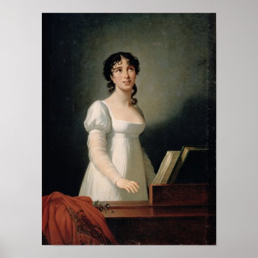 Portret van Angelica Catalani Poster (Voorkant)