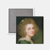 Portret van Ann Barbara Russell Magneet (Voorkant / Achterkant)