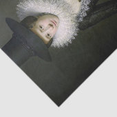 Portret van Anna Boudaen Courten door Mesdach Tissuepapier (Detail)