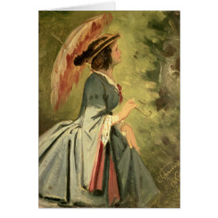 Portret van Anna, dochter van de kunstenaar, 1860