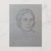 Portret van Anna Pavlova, 1908 Briefkaart (Voorkant)