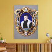 Portret van Anne, eerste hertog van Montmorency Canvas Afdruk (Insitu (Woonkamer))