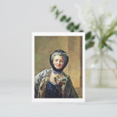 Portret van Anne-Marie Françoise Doré Briefkaart (Staand voorkant)