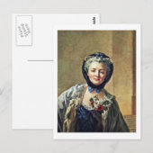 Portret van Anne-Marie Françoise Doré Briefkaart (Voorkant / Achterkant)