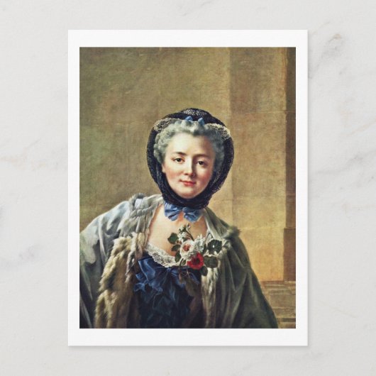 Portret van Anne-Marie Françoise Doré Briefkaart (Voorkant)