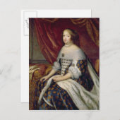Portret van Anne of Austria Queen of France Briefkaart (Voorkant / Achterkant)