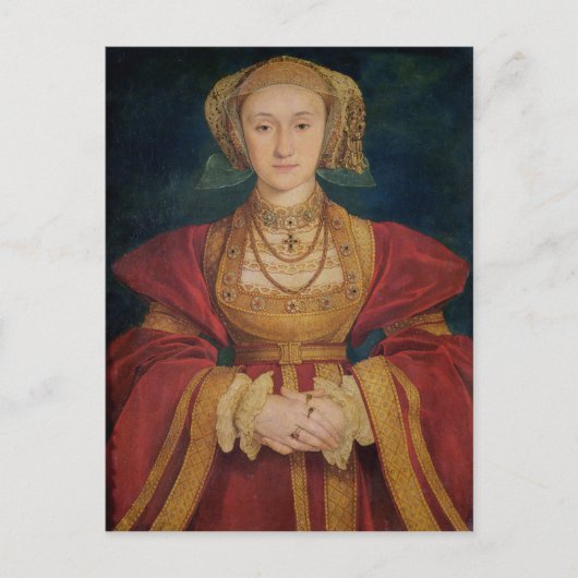 Portret van Anne of Cleves 1539 Briefkaart (Voorkant)