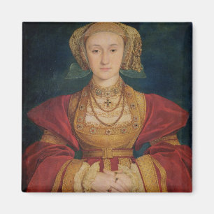 Portret van Anne of Cleves 1539 Magneet