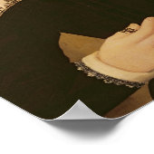 Portret van Anne Waltham, 1572 Poster (Hoek)