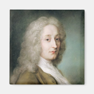 Portret van Antoine Watteau Magneet