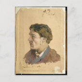 Portret van Anton Chekhov Briefkaart (Voorkant)