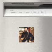 Portret van Anton Rummel von Liechtenan Magneet (Insitu (Vaatwasser))